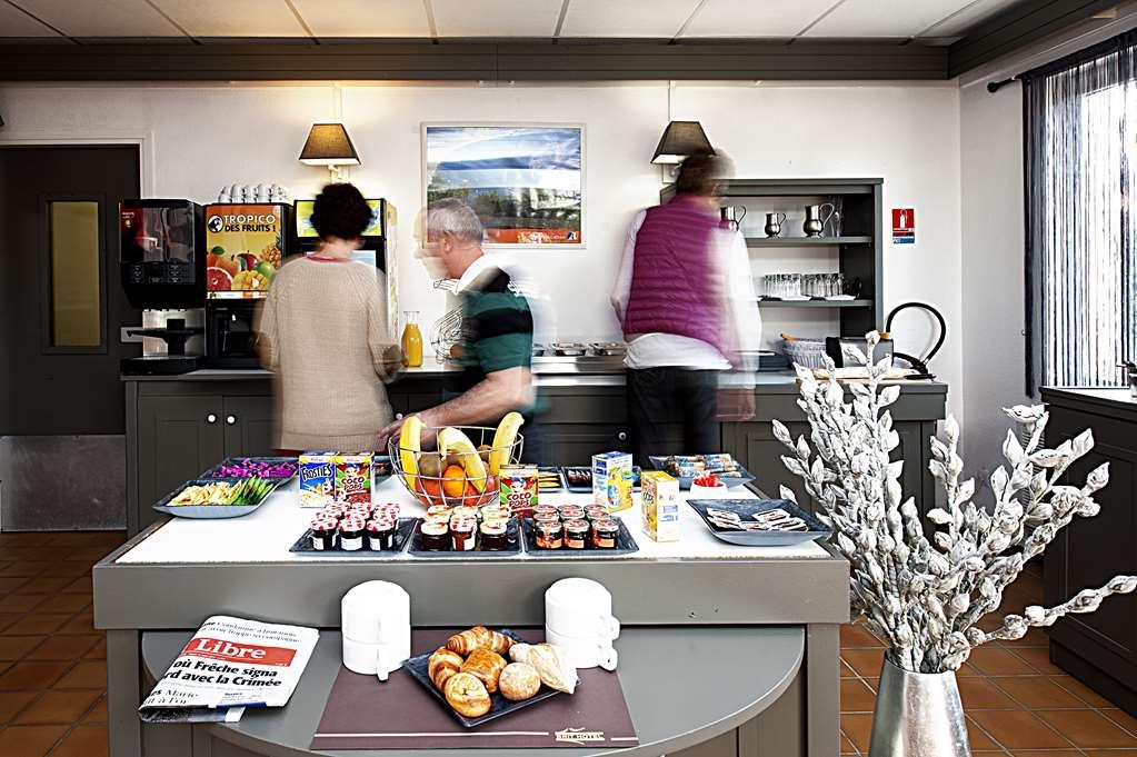 Brit Hotel Bosquet Carcassonne Cite Restoran gambar
